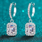 Moissanite 925 Sterling Silver Drop Earrings