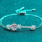 2 Carat Moissanite 925 Sterling Silver Bracelet